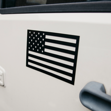 Load image into Gallery viewer, 2 Pack Black - Assaulting Flag Car Magnet - Small
